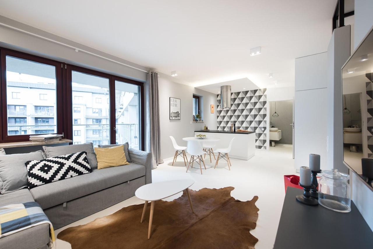 Premium Apartment For Old Town & Jewish Quarter - Balcony Plus Pool Onsite Krakkó Kültér fotó